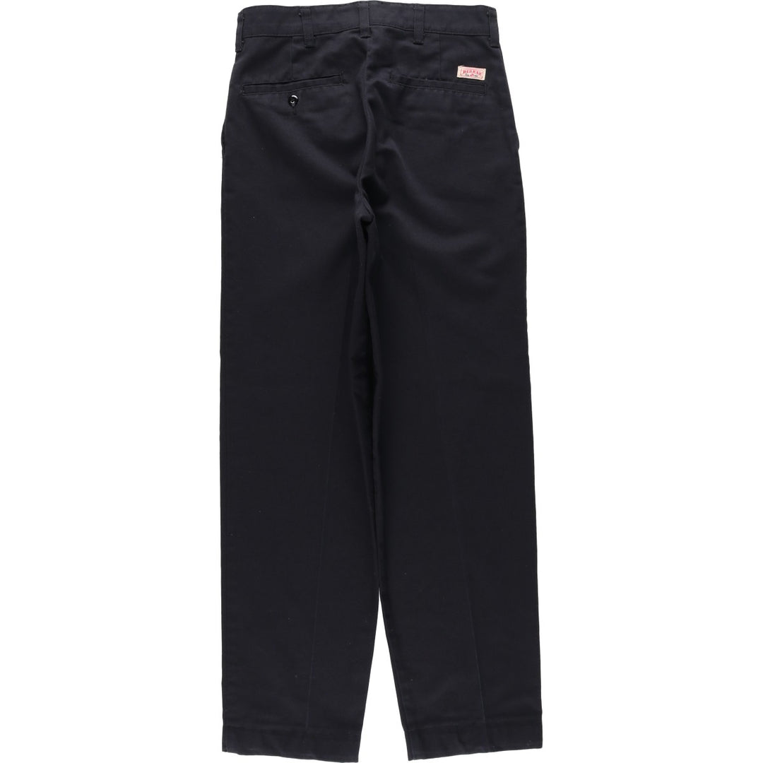 Red Kap Work Pants, Women's Size L (equivalent to W29) polyester black type Vintage Second Hand