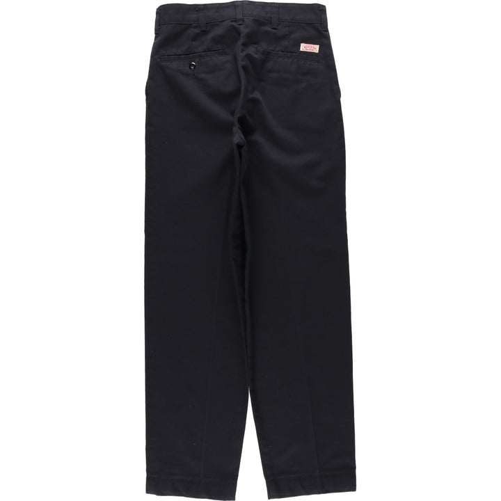 Red Kap Work Pants, Women's Size L (equivalent to W29) polyester black type Vintage Second Hand