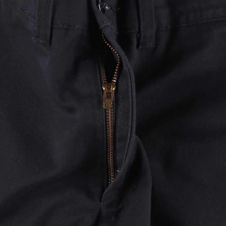 Red Kap Work Pants, Women's Size L (equivalent to W29) polyester black type Vintage Second Hand
