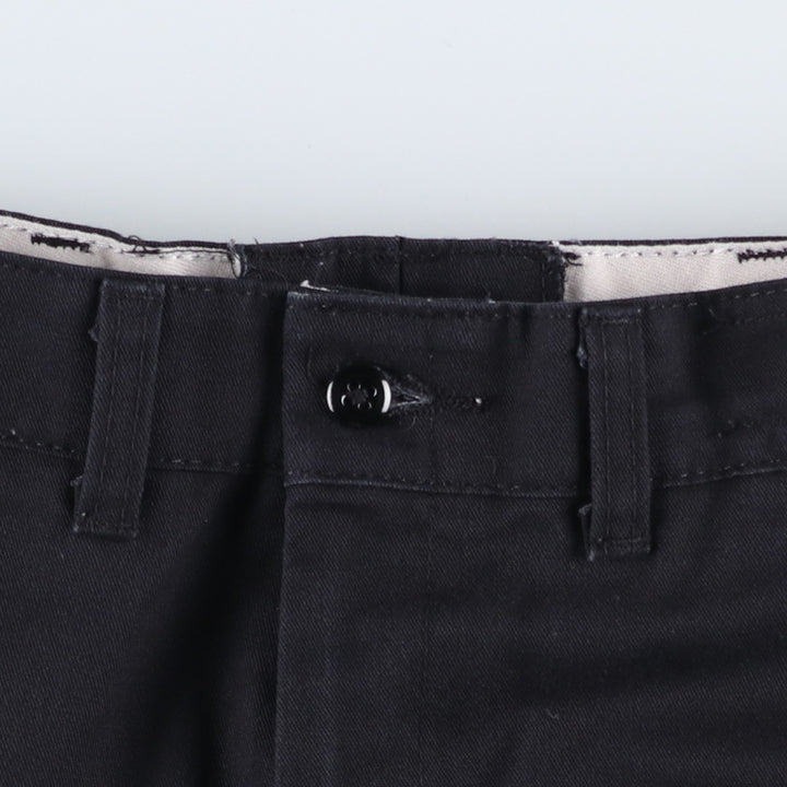 Red Kap Work Pants, Women's Size L (equivalent to W29) polyester black type Vintage Second Hand