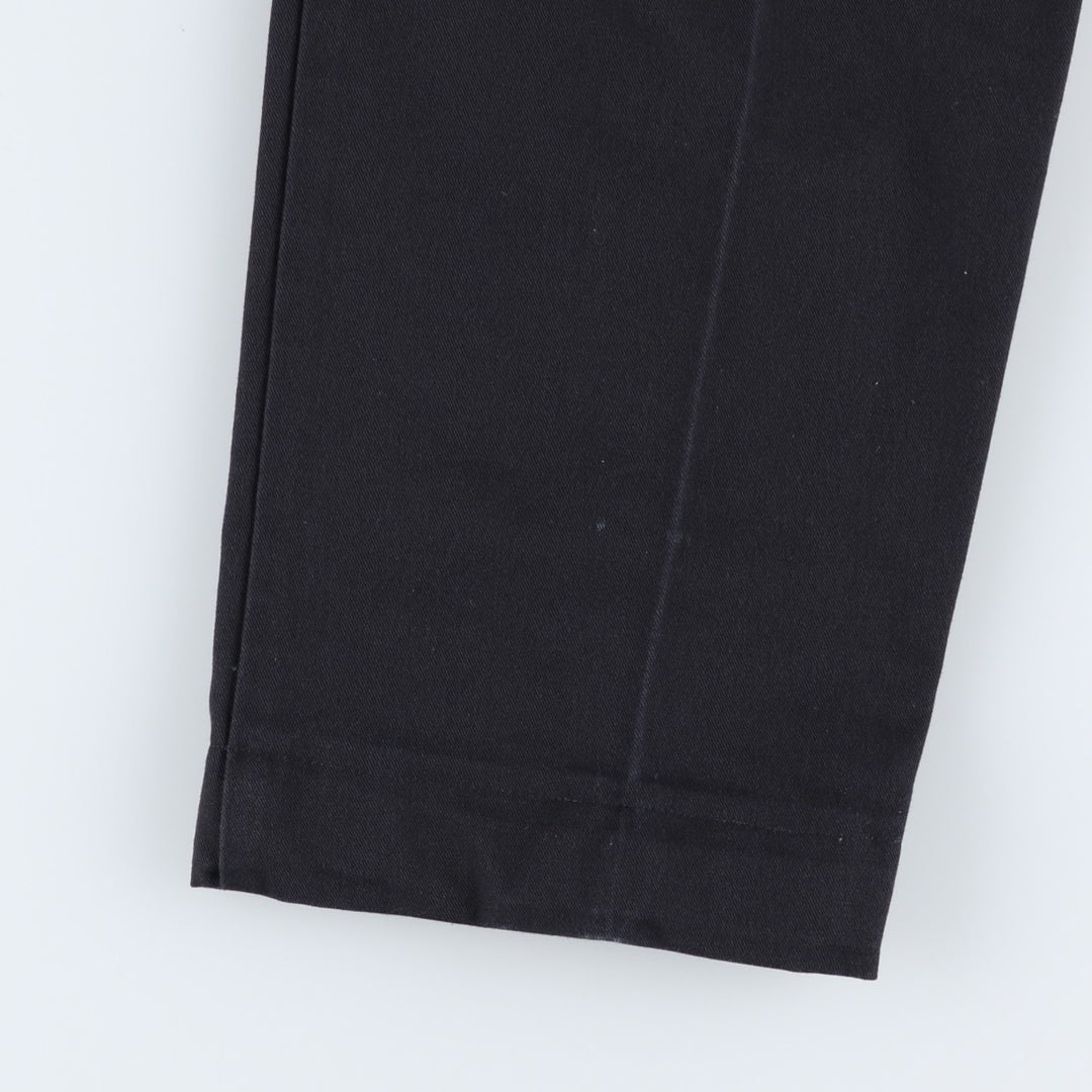 Red Kap Work Pants, Women's Size L (equivalent to W29) polyester black type Vintage Second Hand