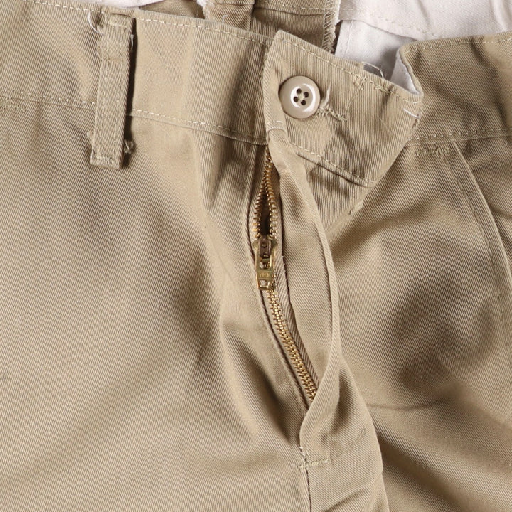 Red Kap Work Pants, Women's Size L (equivalent to W29) polyester Beige type Vintage Second Hand