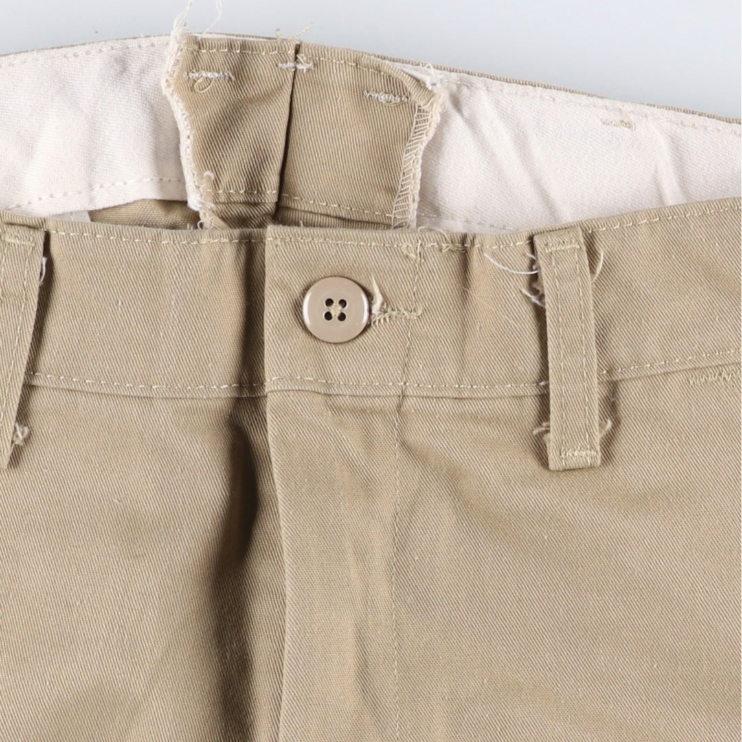 Red Kap Work Pants, Women's Size L (equivalent to W29) polyester Beige type Vintage Second Hand