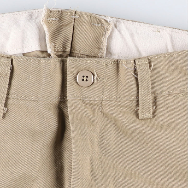 Red Kap Work Pants, Women's Size L (equivalent to W29) polyester Beige type Vintage Second Hand