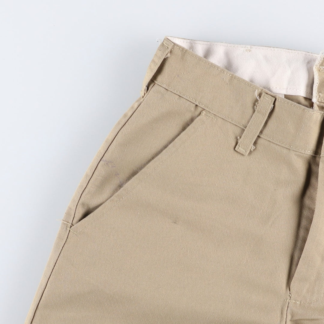Red Kap Work Pants, Women's Size L (equivalent to W29) polyester Beige type Vintage Second Hand