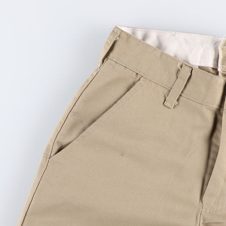 Red Kap Work Pants, Women's Size L (equivalent to W29) polyester Beige type Vintage Second Hand