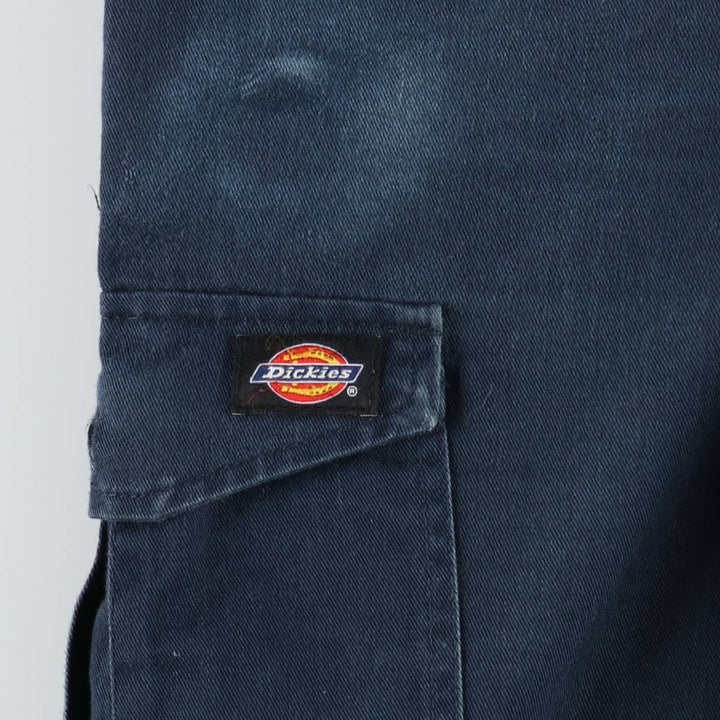 Dickies One-Tuck Double Knee Painter Pants, Women's Size L (equivalent to W30) polyester navy blue type Vintage Second Hand