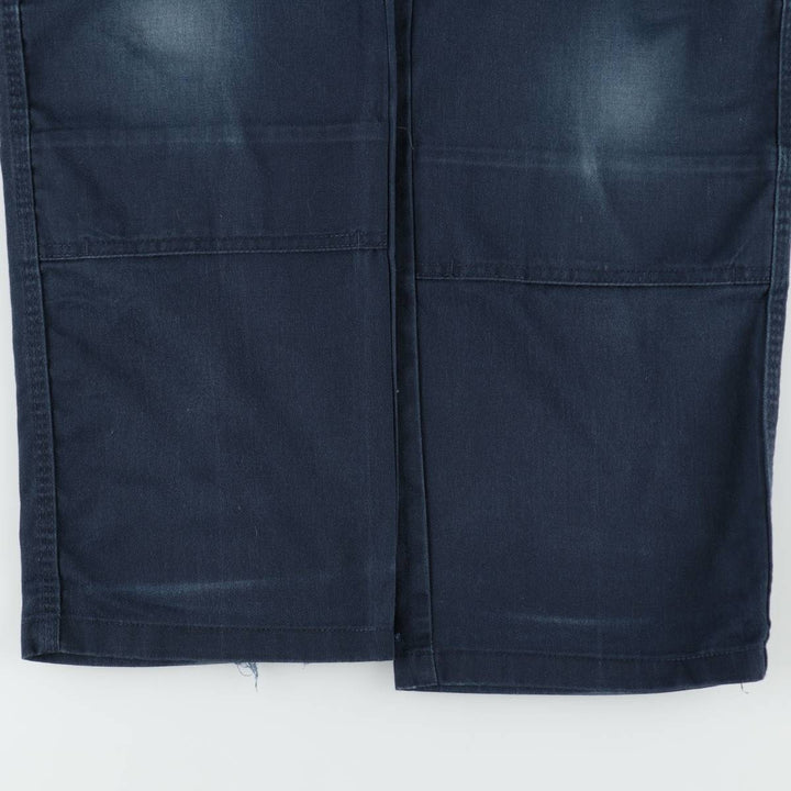 Dickies One-Tuck Double Knee Painter Pants, Women's Size L (equivalent to W30) polyester navy blue type Vintage Second Hand