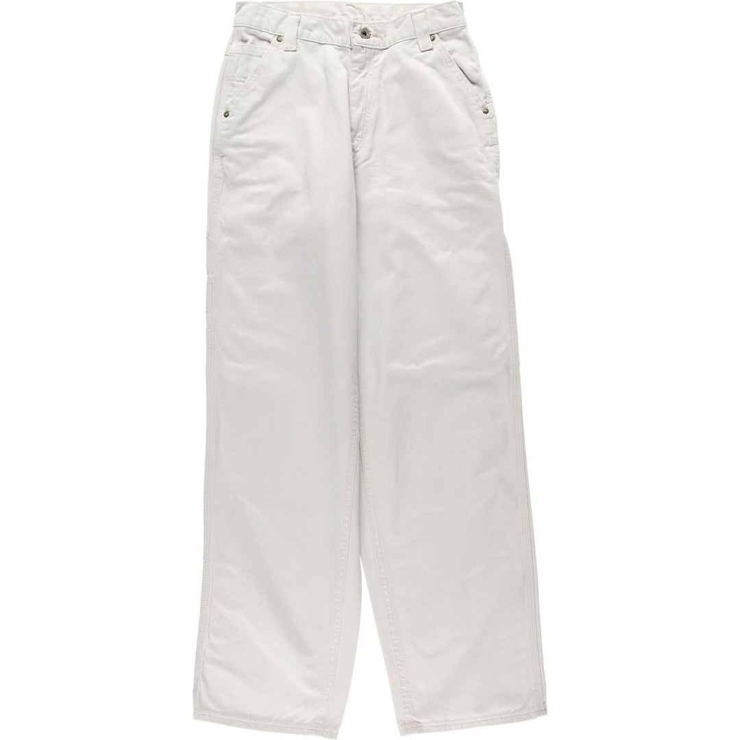 Lee DUNGAREES Painter Pants, Women's Size L (equivalent to W27) unclear Beige type Vintage Second Hand