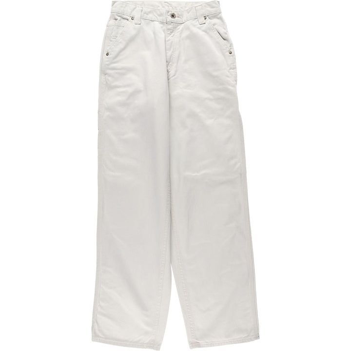Lee DUNGAREES Painter Pants, Women's Size L (equivalent to W27) unclear Beige type Vintage Second Hand