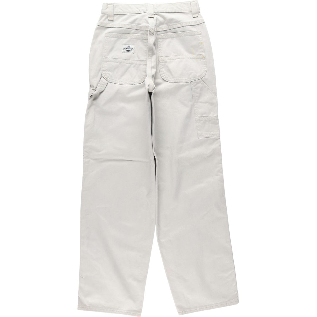 Lee DUNGAREES Painter Pants, Women's Size L (equivalent to W27) unclear Beige type Vintage Second Hand