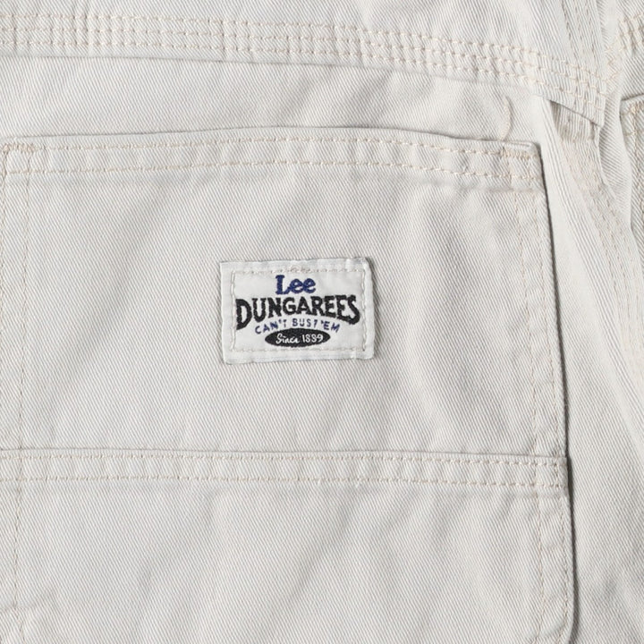 Lee DUNGAREES Painter Pants, Women's Size L (equivalent to W27) unclear Beige type Vintage Second Hand