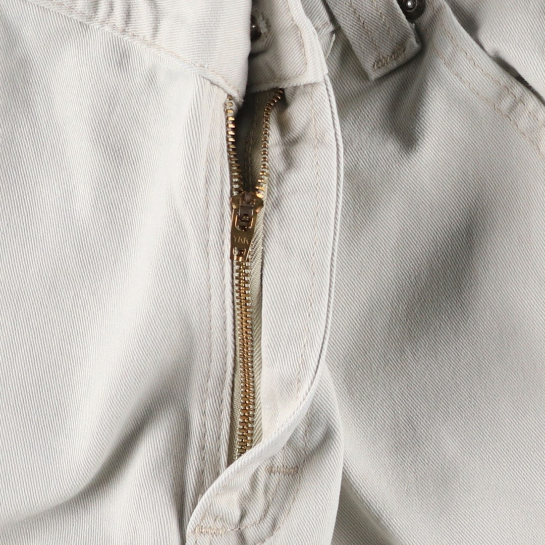 Lee DUNGAREES Painter Pants, Women's Size L (equivalent to W27) unclear Beige type Vintage Second Hand