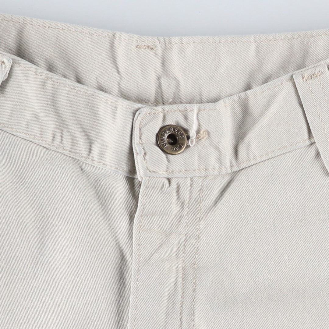 Lee DUNGAREES Painter Pants, Women's Size L (equivalent to W27) unclear Beige type Vintage Second Hand