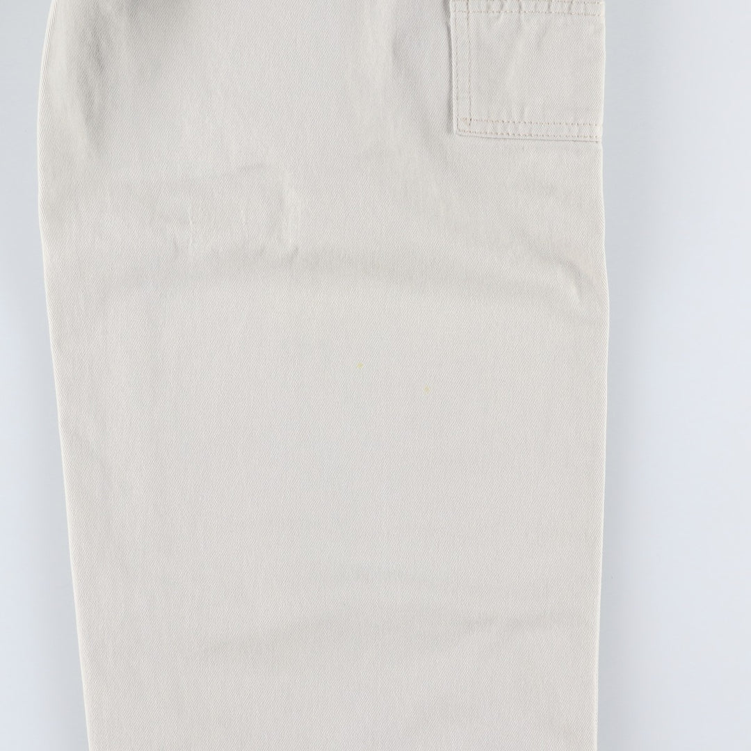 Lee DUNGAREES Painter Pants, Women's Size L (equivalent to W27) unclear Beige type Vintage Second Hand