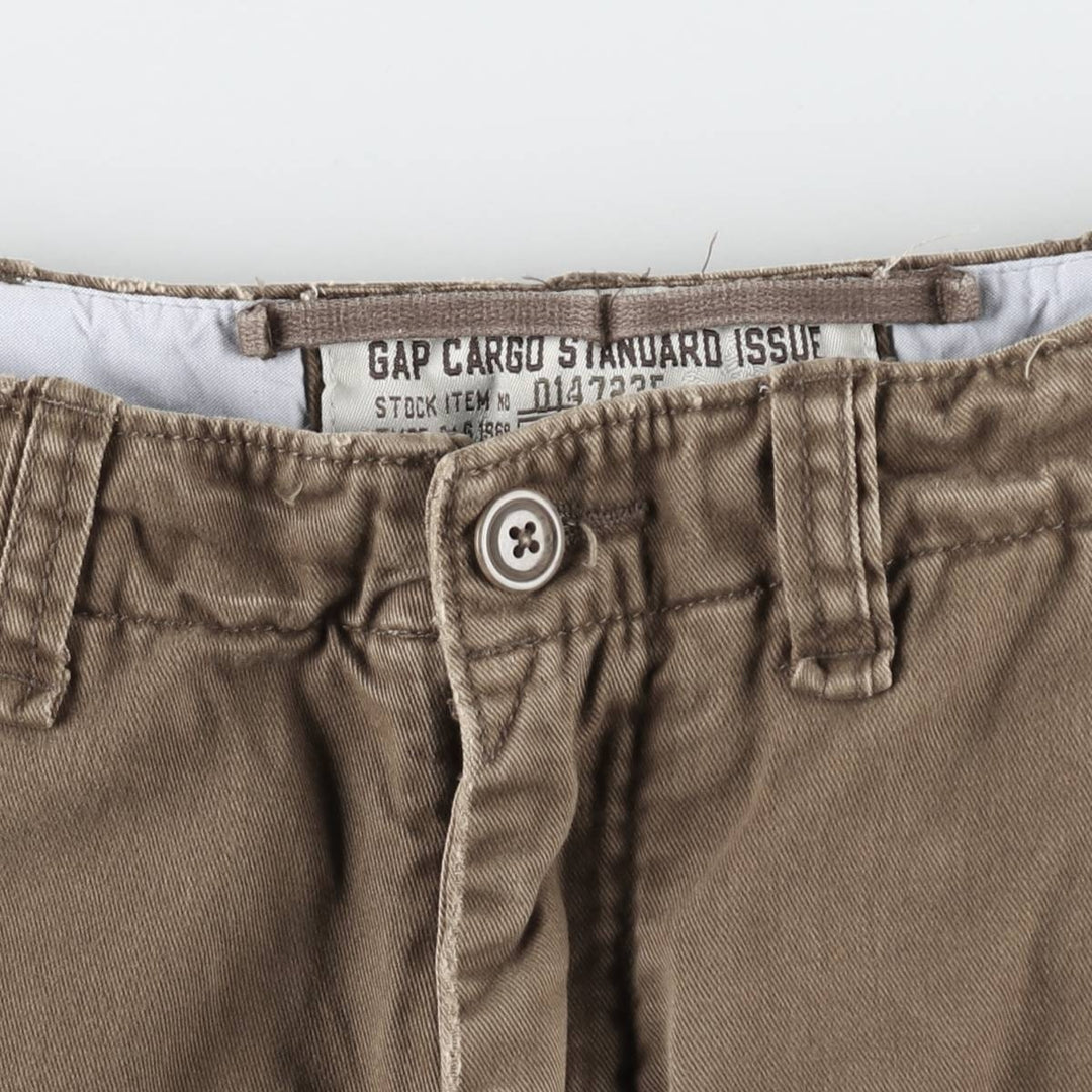 GAP CARGO STANDARD ISSUE Cargo Pants, Women's L (equivalent to W29) cotton brown type Vintage Second Hand
