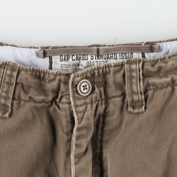 GAP CARGO STANDARD ISSUE Cargo Pants, Women's L (equivalent to W29) cotton brown type Vintage Second Hand