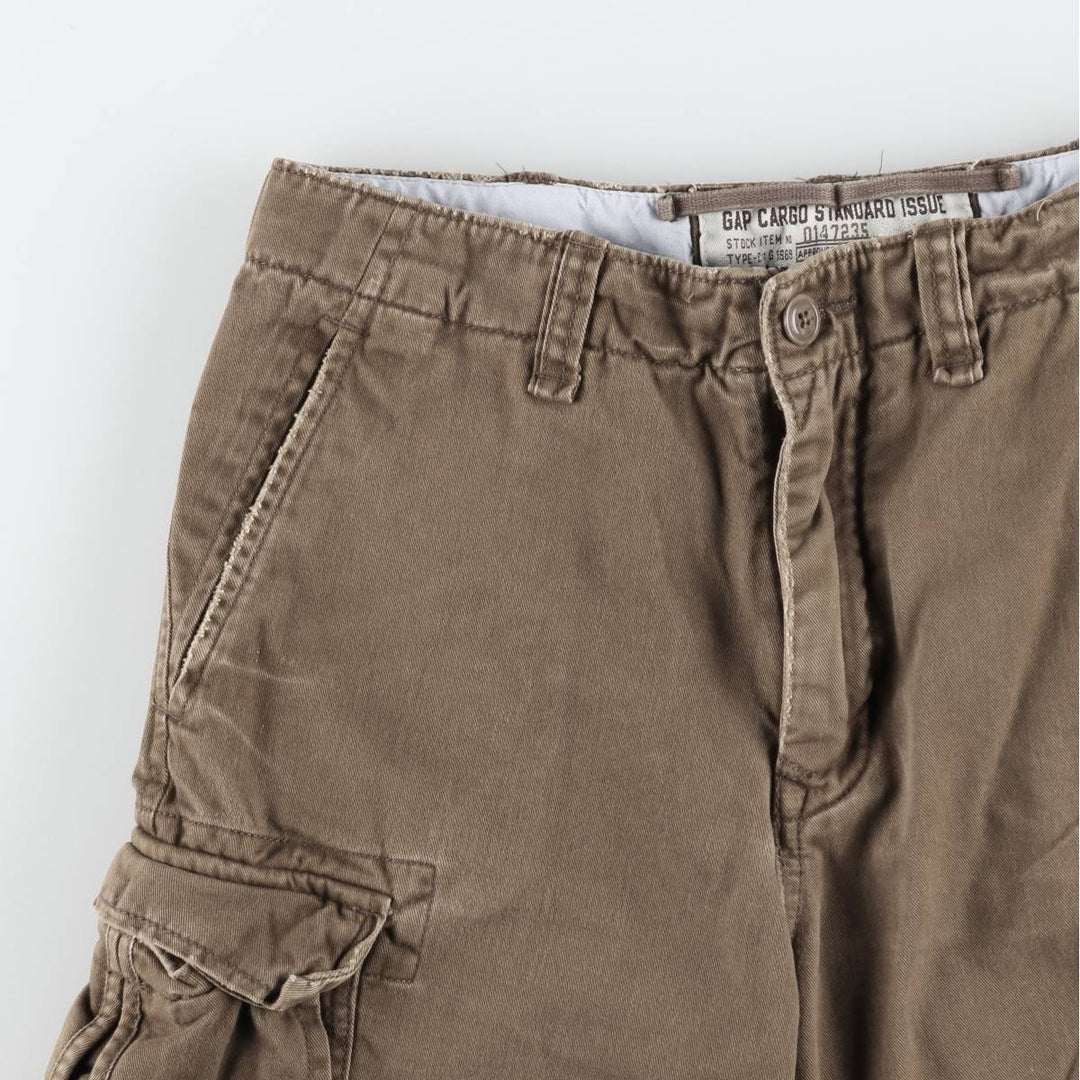 GAP CARGO STANDARD ISSUE Cargo Pants, Women's L (equivalent to W29) cotton brown type Vintage Second Hand