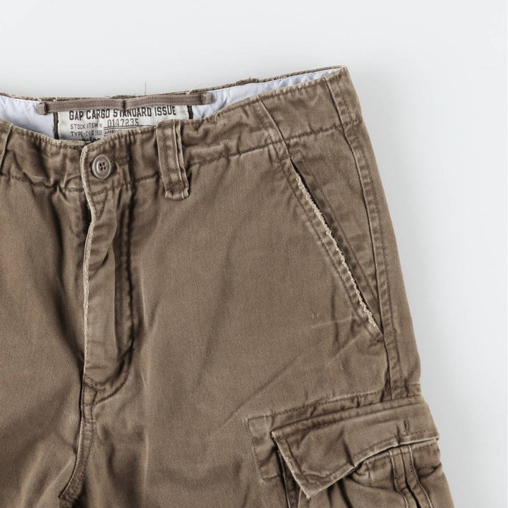 GAP CARGO STANDARD ISSUE Cargo Pants, Women's L (equivalent to W29) cotton brown type Vintage Second Hand