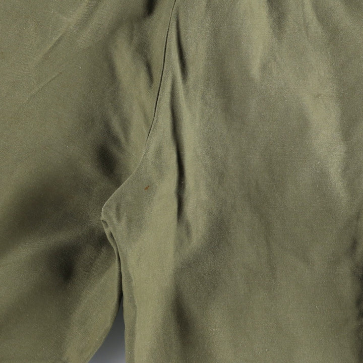 1980'S Dutch Army Military Cargo Pants, Size 74x75 (Men's W29 equivalent), Vintage cotton Khaki type Vintage Second Hand