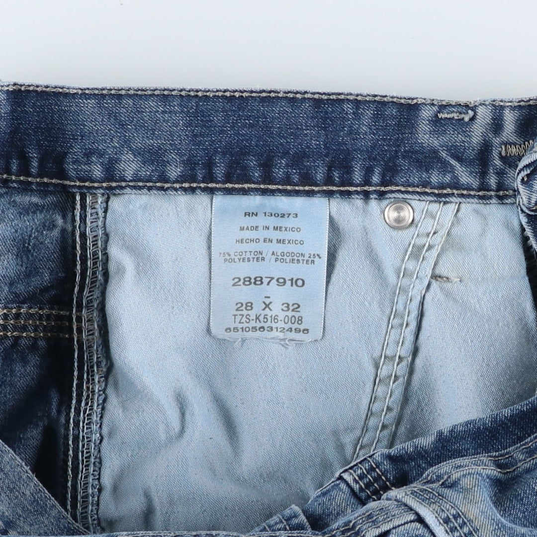 Lee LOOSE FIT Denim Painter Pants, Women's Size L (equivalent to W29) cotton blue type Vintage Second Hand
