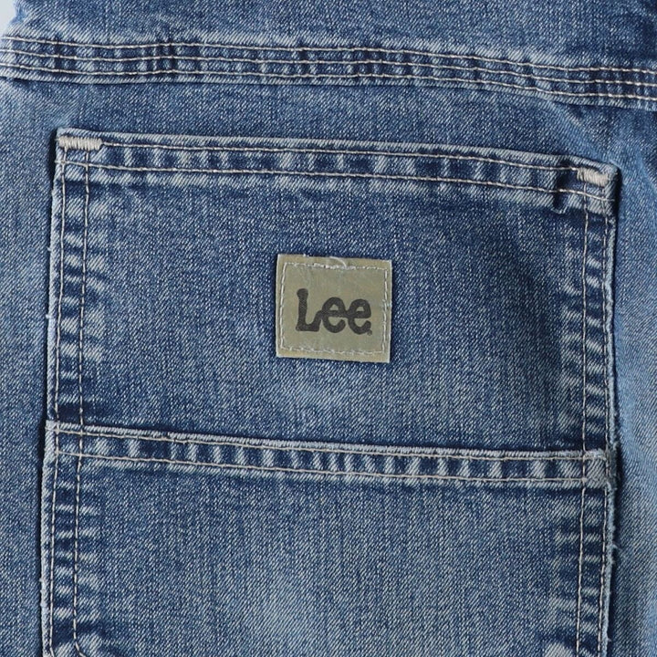 Lee LOOSE FIT Denim Painter Pants, Women's Size L (equivalent to W29) cotton blue type Vintage Second Hand