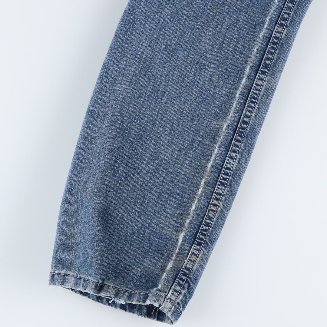 Lee LOOSE FIT Denim Painter Pants, Women's Size L (equivalent to W29) cotton blue type Vintage Second Hand