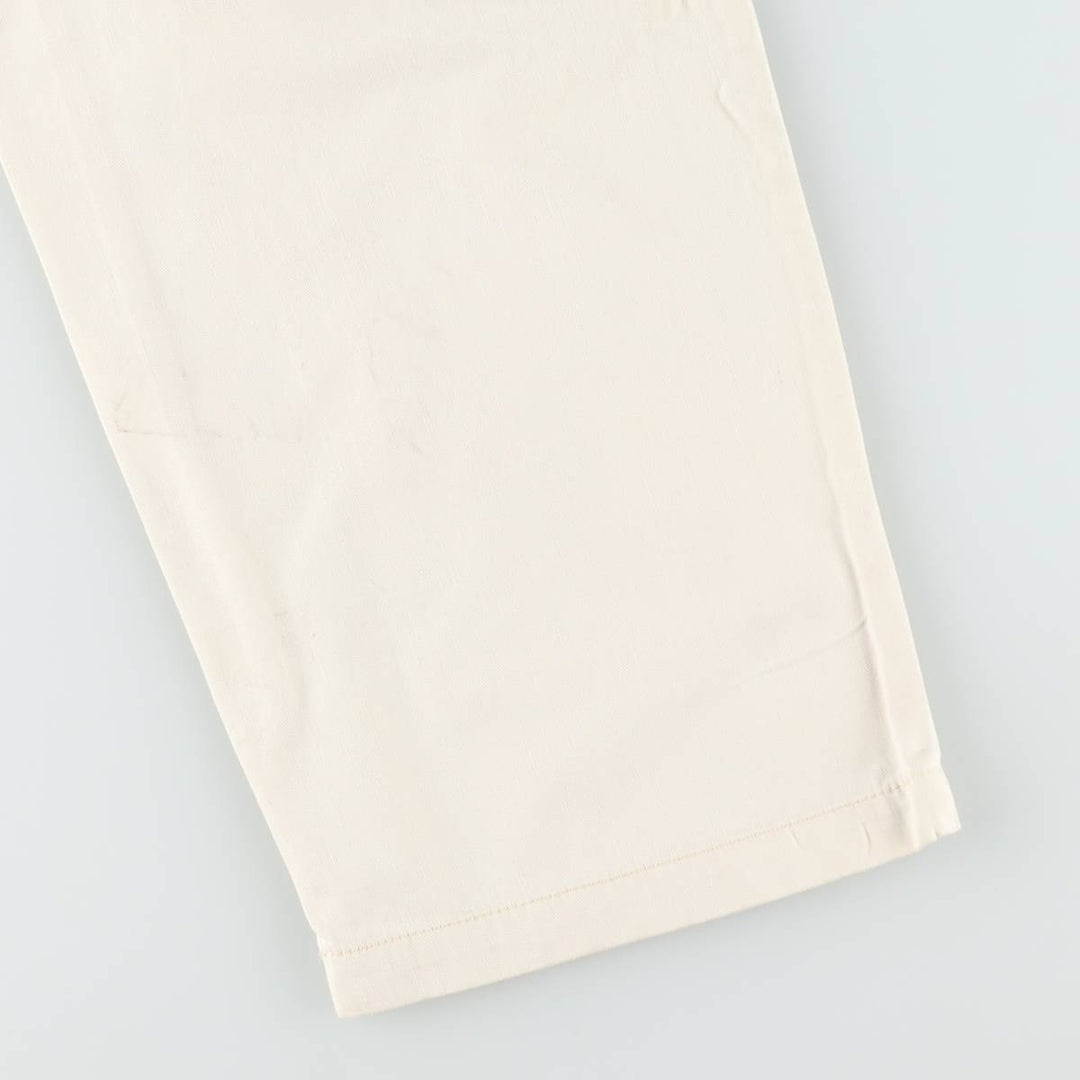 Universal Thread Double Knee Cargo Pants, Women's Size L (equivalent to W29) cotton ivory Vintage Second Hand