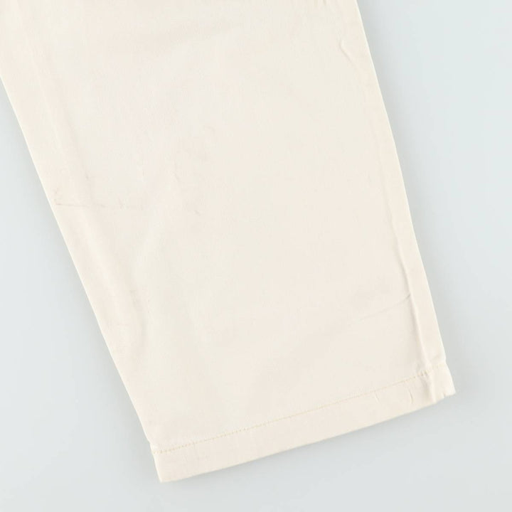 Universal Thread Double Knee Cargo Pants, Women's Size L (equivalent to W29) cotton ivory Vintage Second Hand