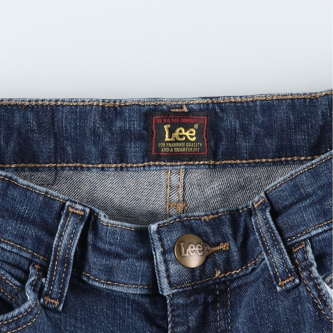 Lee denim wide-leg pants, women's size L (equivalent to W29). unclear navy blue type Vintage Second Hand