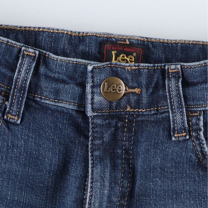 Lee denim wide-leg pants, women's size L (equivalent to W29). unclear navy blue type Vintage Second Hand