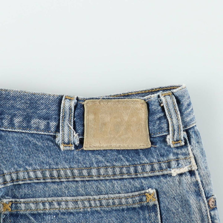 Lee Tapered Denim Pants, Women's XL (equivalent to W31) unclear blue type Vintage Second Hand