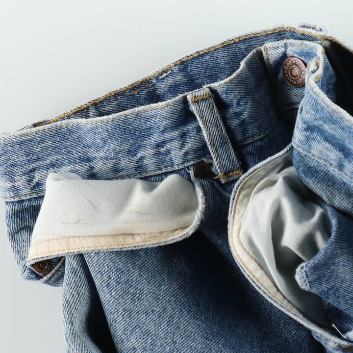 Lee Tapered Denim Pants, Women's XL (equivalent to W31) unclear blue type Vintage Second Hand