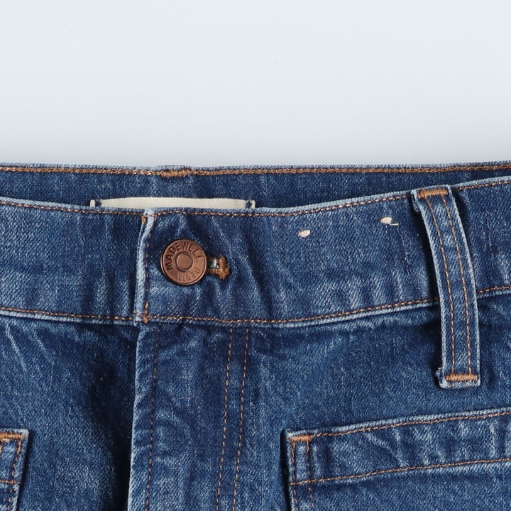 Madewell Straight Denim Pants, Women's Size L (equivalent to W30) unclear blue type Vintage Second Hand