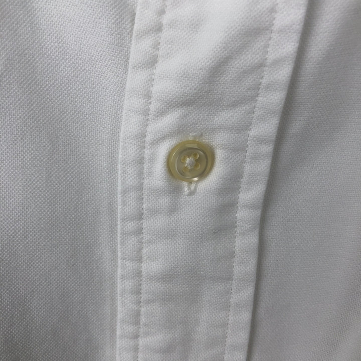 Ralph Lauren Classic Fit Long Sleeve Button Down Shirt Men's XL cotton white type Vintage Second Hand