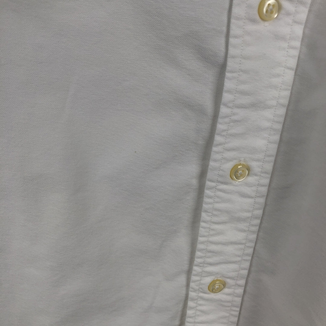 Ralph Lauren Classic Fit Long Sleeve Button Down Shirt Men's XL cotton white type Vintage Second Hand