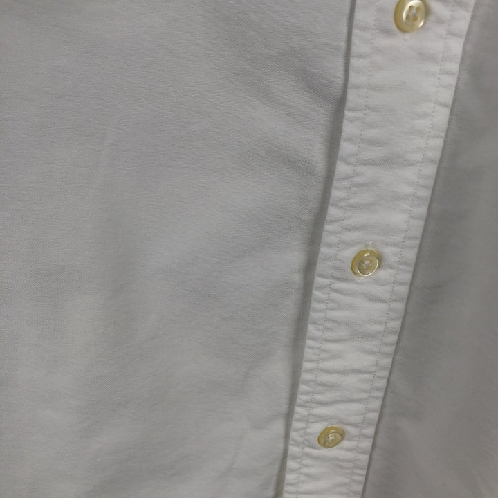 Ralph Lauren Classic Fit Long Sleeve Button Down Shirt Men's XL cotton white type Vintage Second Hand