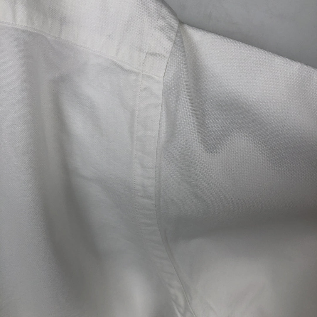 Ralph Lauren Classic Fit Long Sleeve Button Down Shirt Men's XL cotton white type Vintage Second Hand