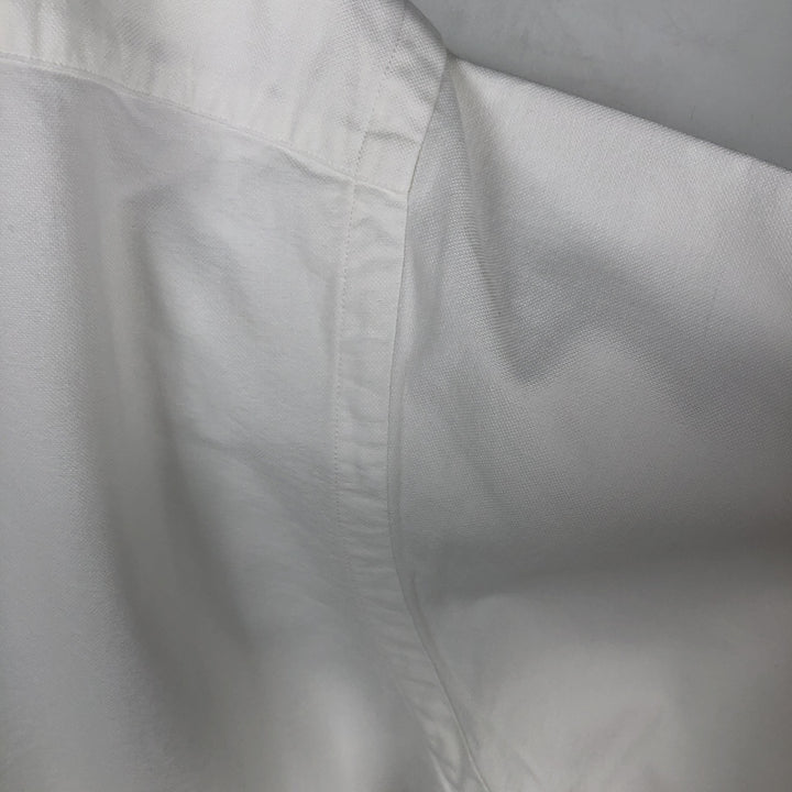 Ralph Lauren Classic Fit Long Sleeve Button Down Shirt Men's XL cotton white type Vintage Second Hand