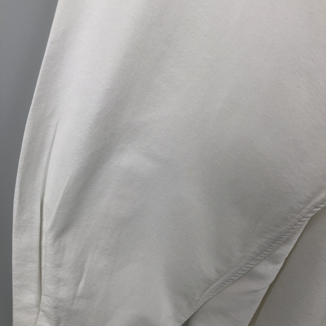 Ralph Lauren long sleeve button down shirt, men's size L cotton white type Vintage Second Hand
