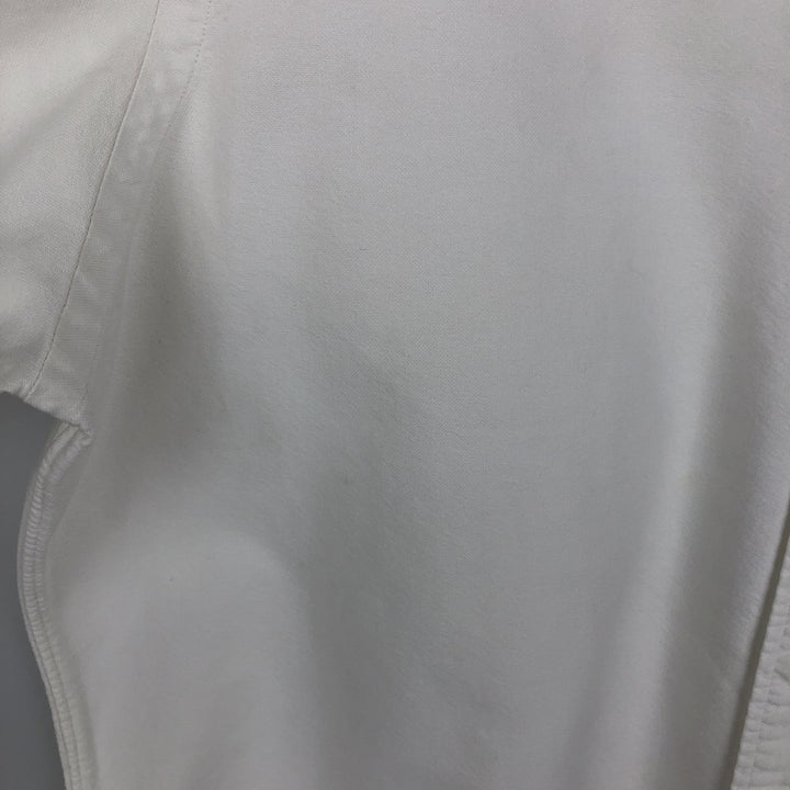 Ralph Lauren long sleeve button down shirt, men's size M cotton white type Vintage Second Hand
