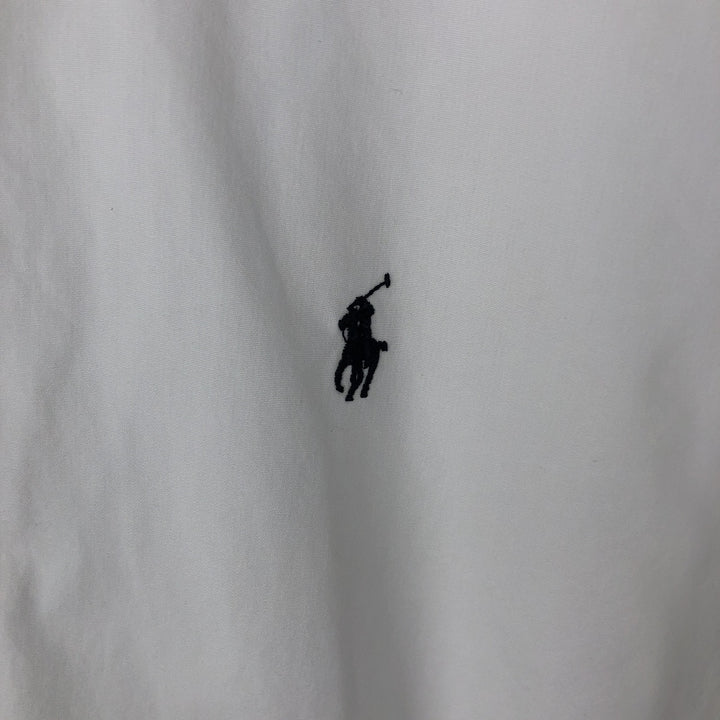 Ralph Lauren CUSTOM FIT long sleeve button down shirt, men's size M cotton white type Vintage Second Hand