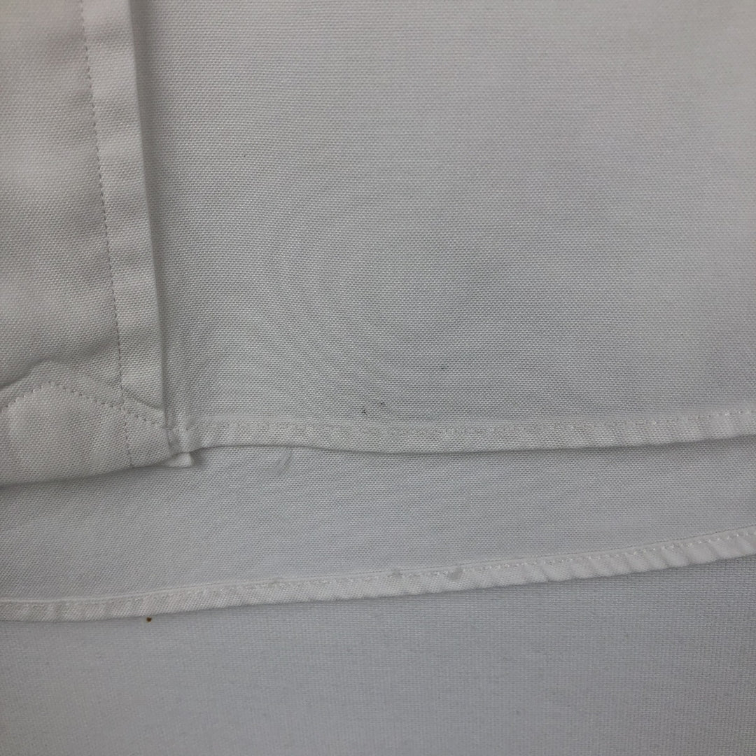 Ralph Lauren Classic Fit Long Sleeve Button Down Shirt Men's M cotton white type Vintage Second Hand