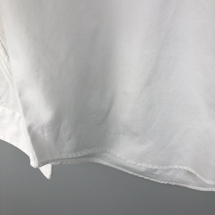 Ralph Lauren CLASSIC FIT Long-Sleeve Button-Down Shirt, Men's Size XL (equivalent) cotton white type Vintage Second Hand