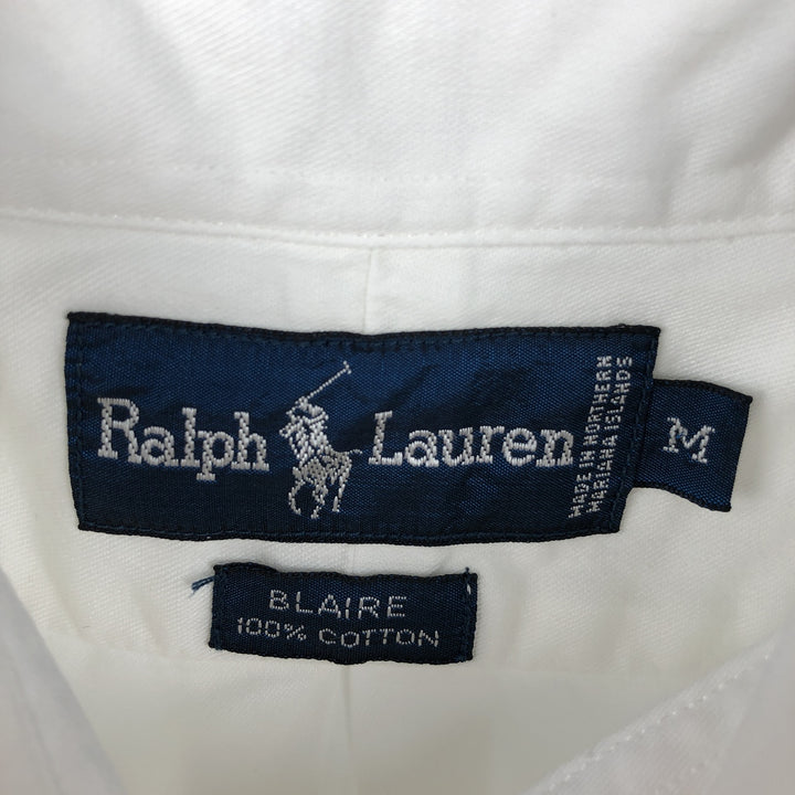 Ralph Lauren BLAIRE, made in the Northern Mariana Islands, men's size M (equivalent). cotton white type Vintage Second Hand