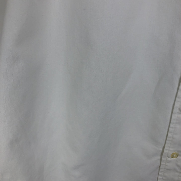 Ralph Lauren Classic Fit Long Sleeve Button Down Shirt, Men's Size L cotton white type Vintage Second Hand