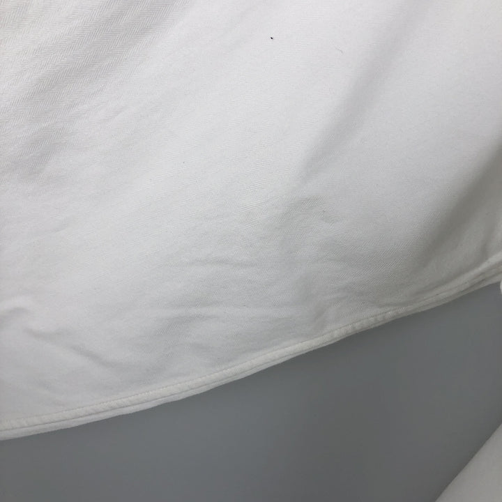 Ralph Lauren Classic Fit Long Sleeve Button Down Shirt, Men's Size L cotton white type Vintage Second Hand