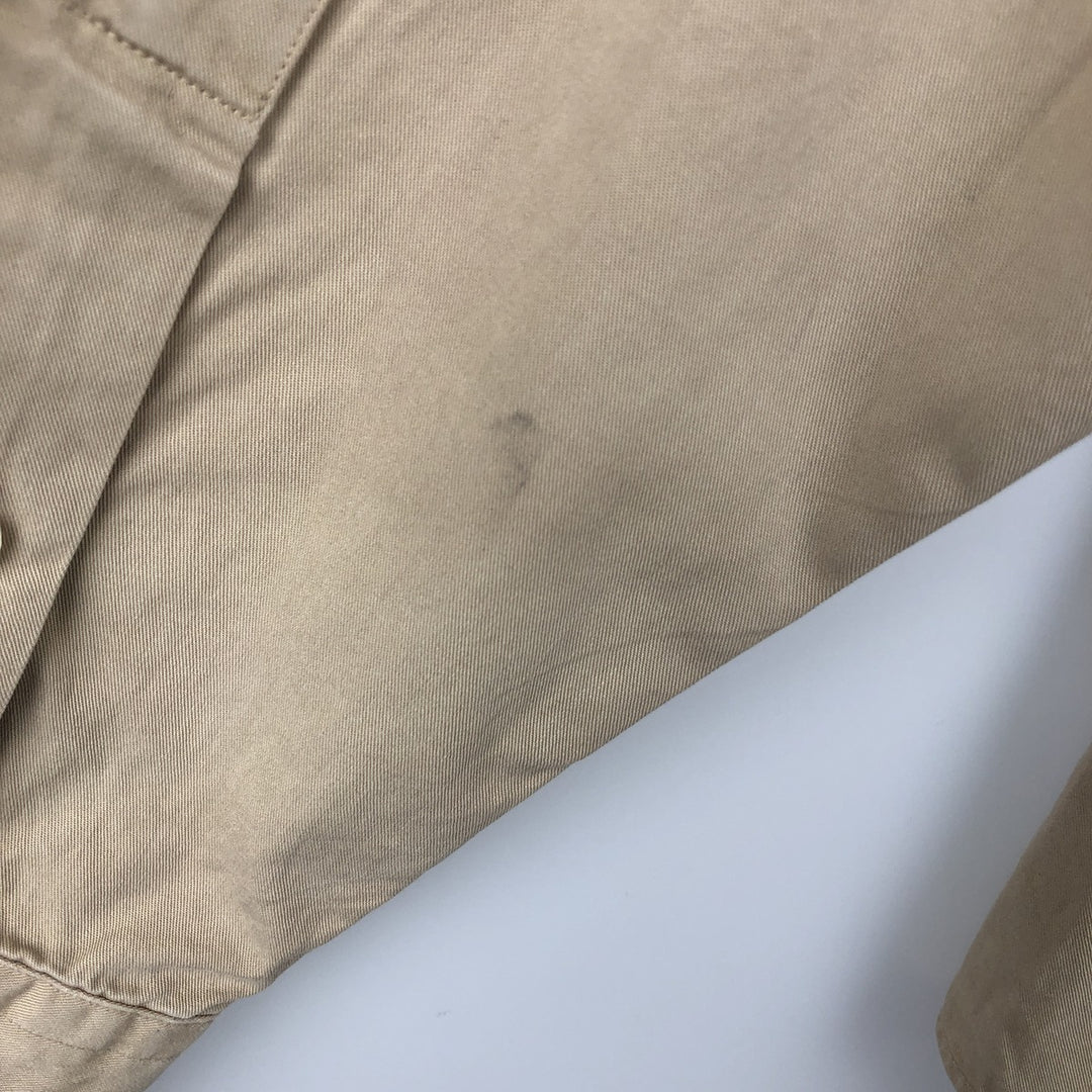Ralph Lauren Classic Fit Long Sleeve Button Down Shirt Men's XL cotton Beige type Vintage Second Hand
