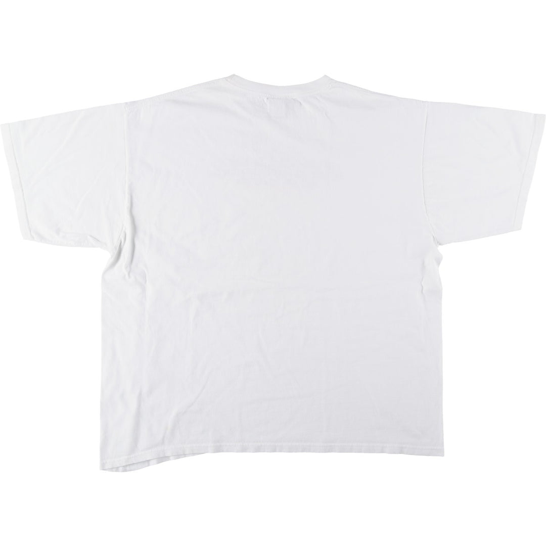 NFL Green Bay Packers sports print t-shirt, made in USA, men's size XXL equivalent. cotton white type Vintage Second Hand