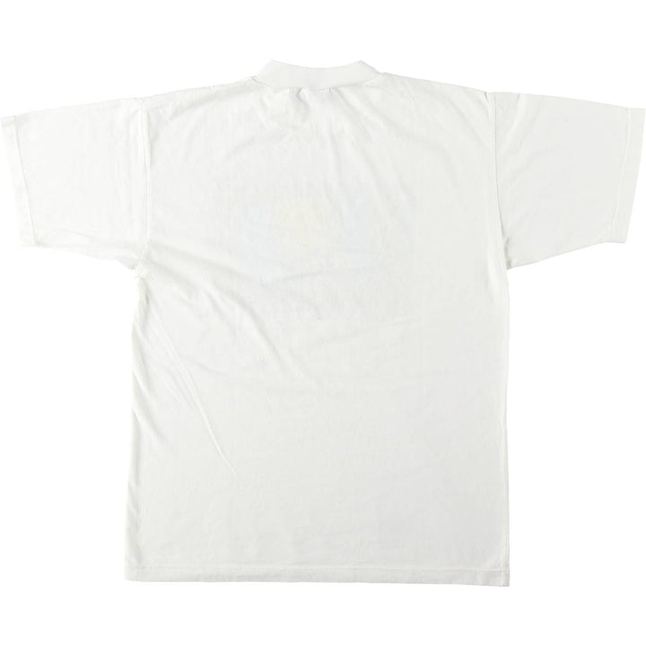 New Impulse DESIGN LOONEY TUNES Tweety Character Print T-Shirt (Men's Size L) unclear white type Vintage Second Hand